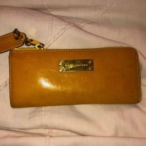 Marc Jacobs Leather Yellow Wallet